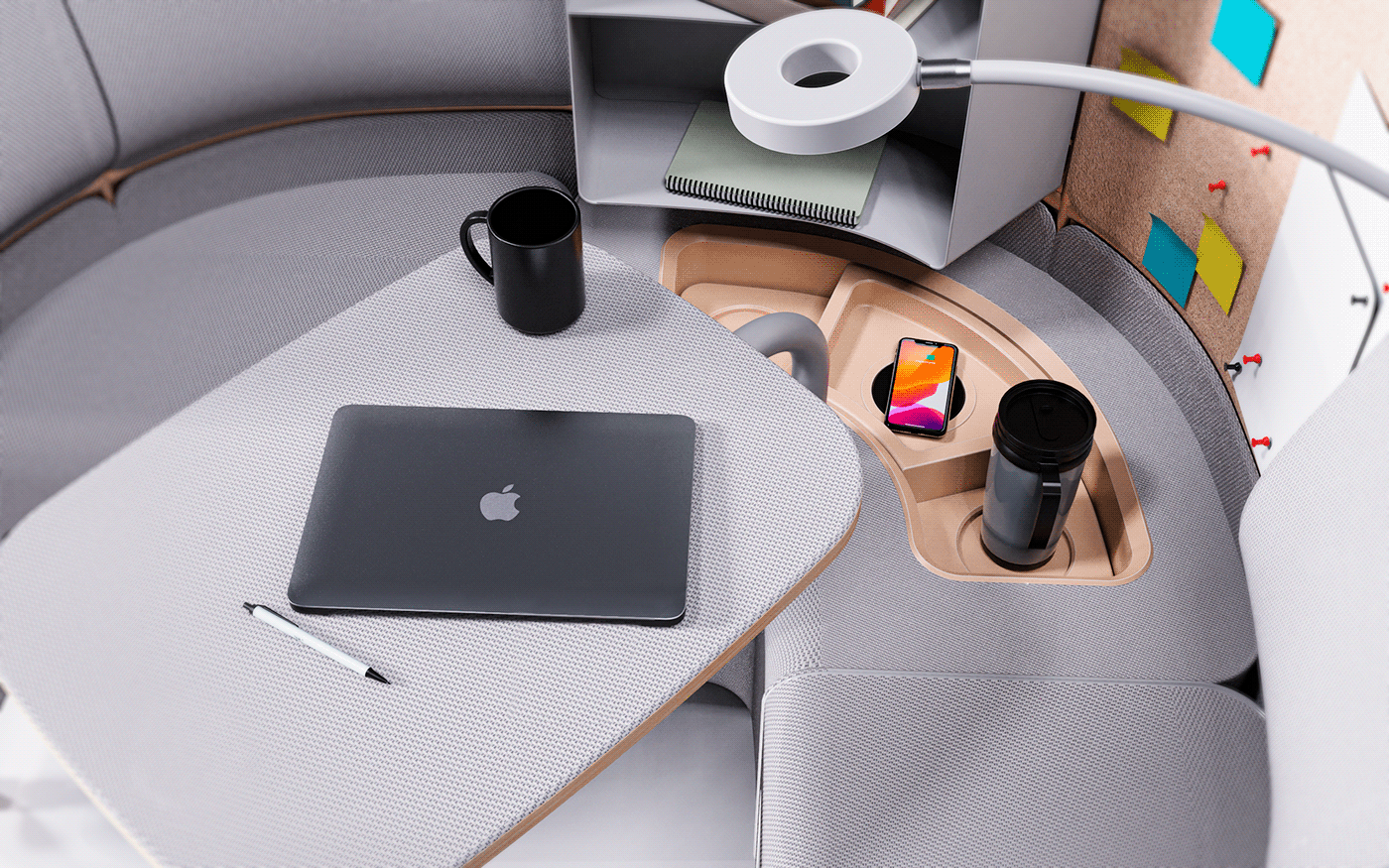 space，desk，wheel，private，