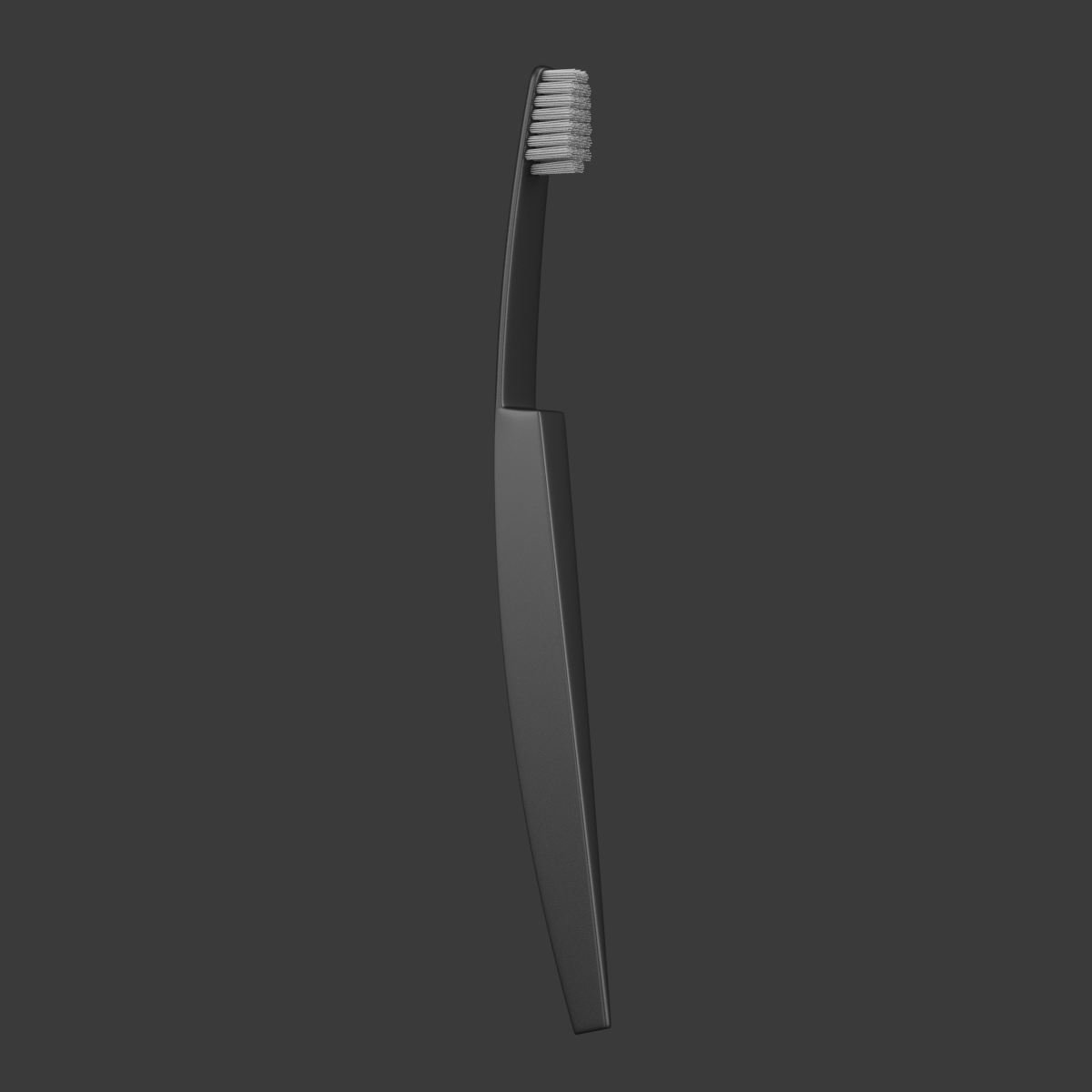 toothbrush，conceptual design，Minimalist，black，
