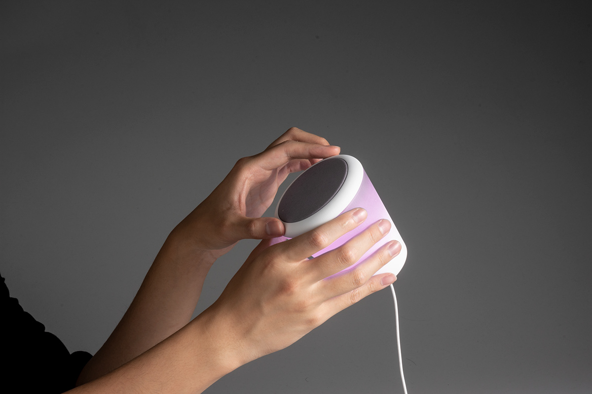 voice，lamp，Desk lamp，