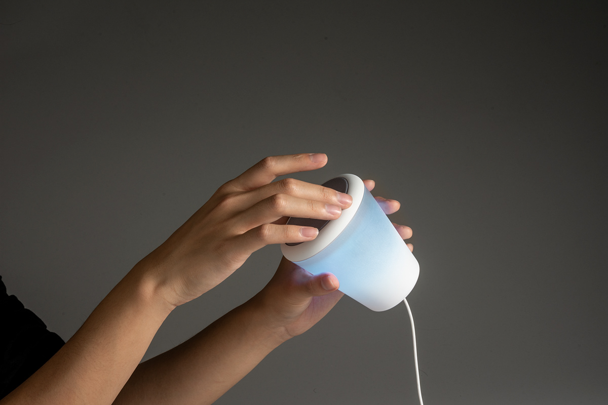 voice，lamp，Desk lamp，