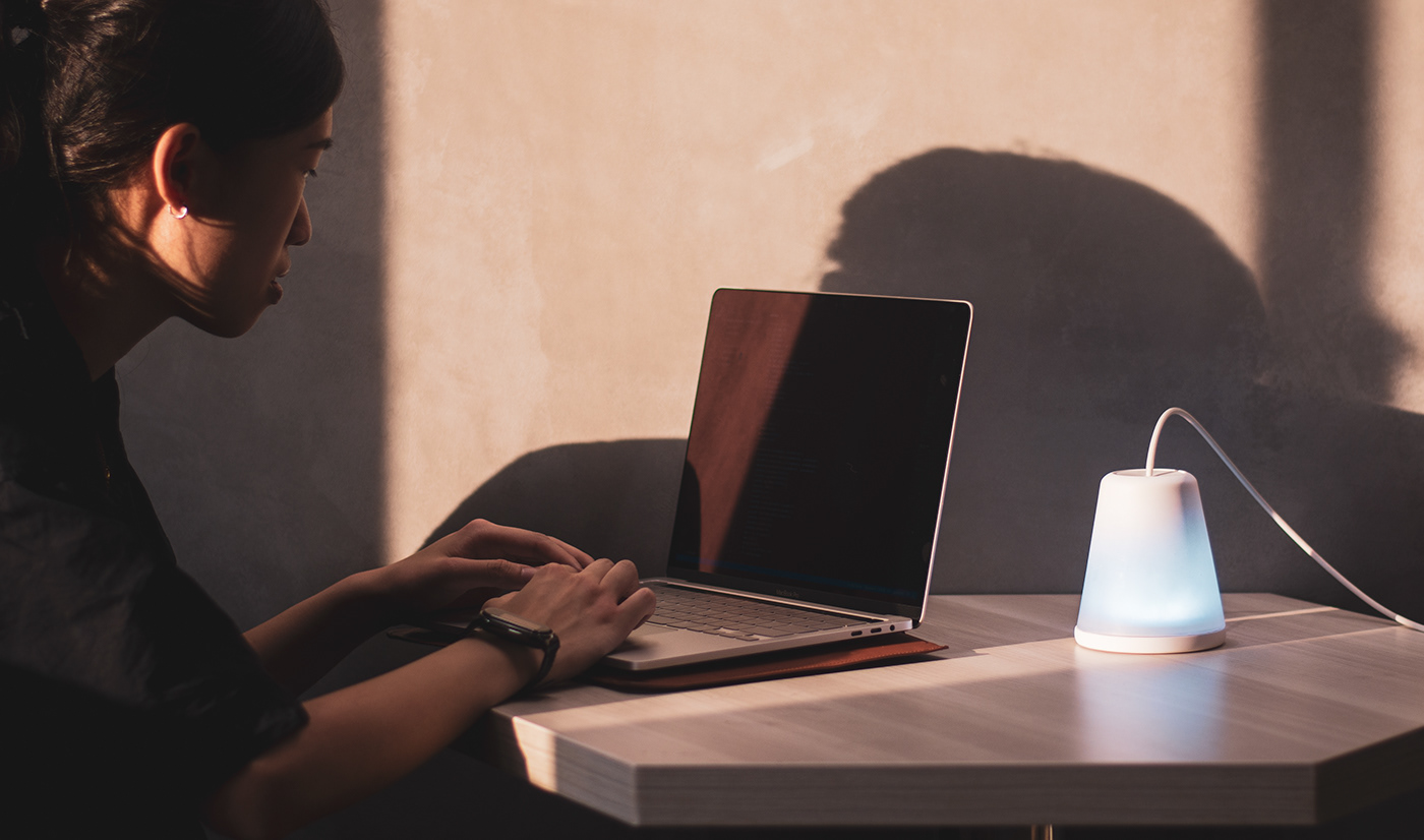 voice，lamp，Desk lamp，