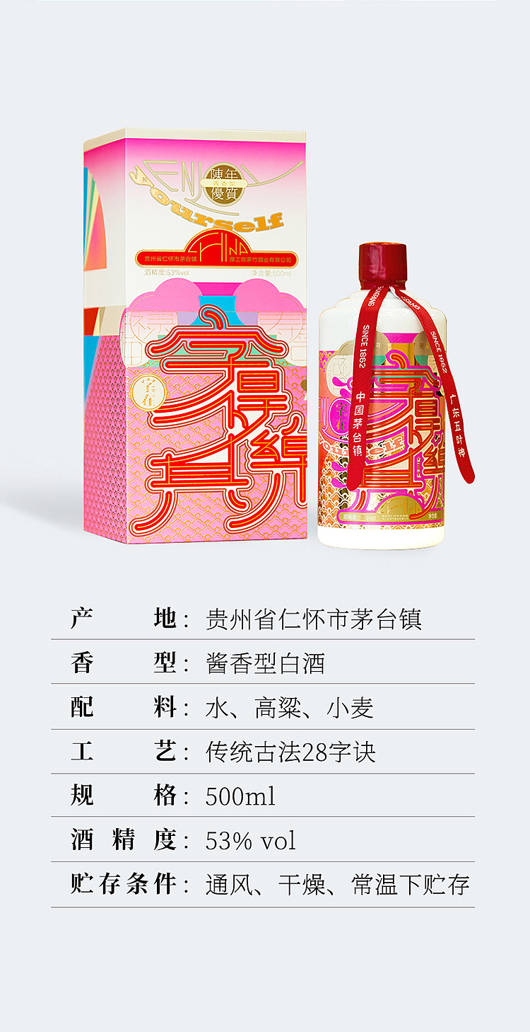 Jiang-flavour Chinese spirits，Baijiu，Word in，gift，