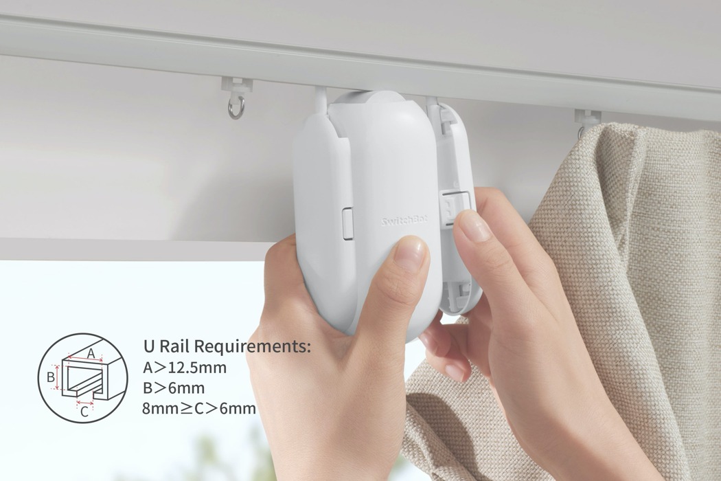 window curtains，Voice control，remote control，