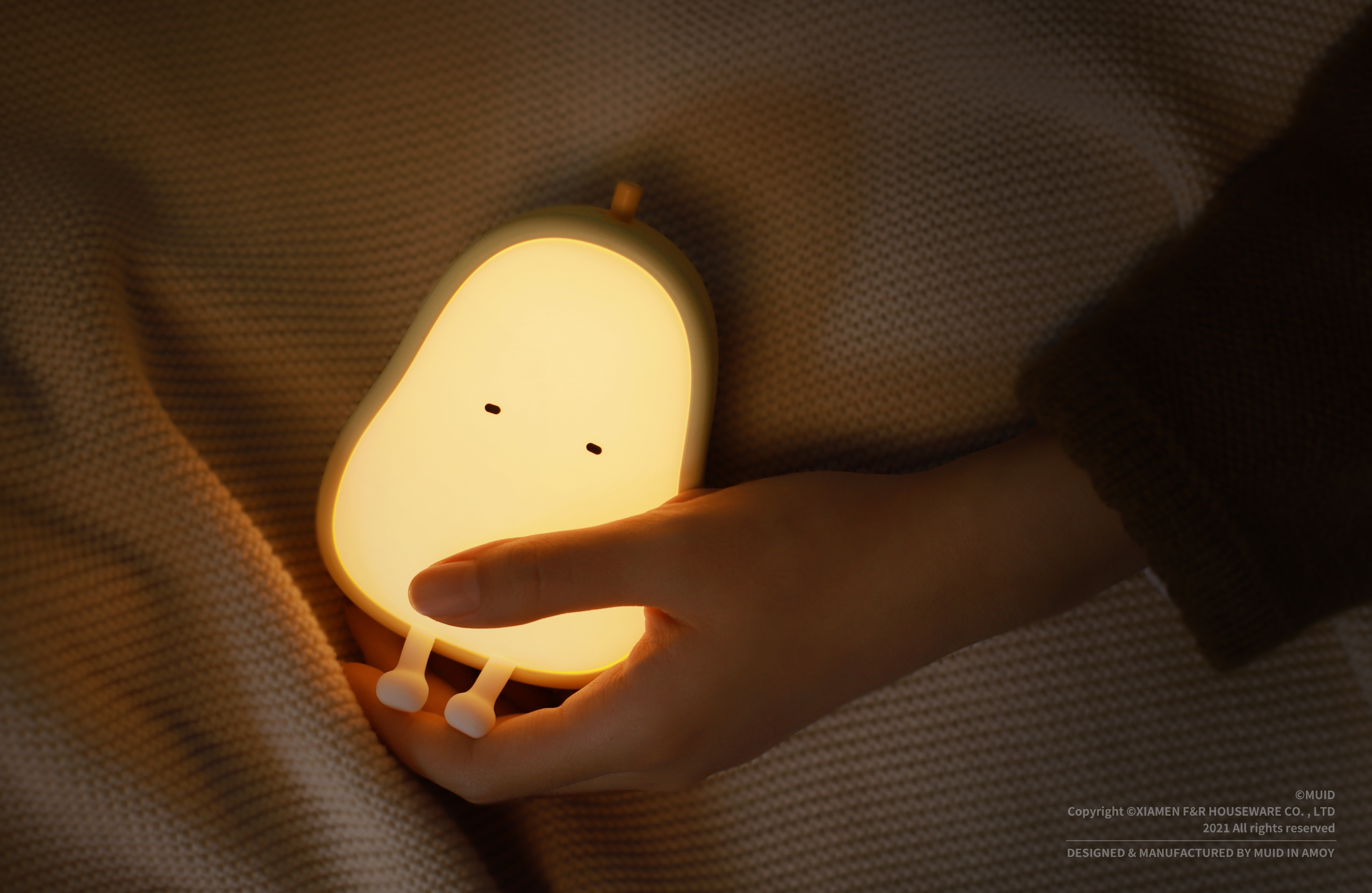MUID，product design，industrial design，original，Xiamen，Night light design，Home design，