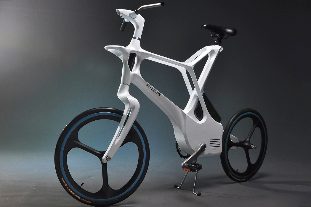 Bicycle，Electric vehicle，human skeleton，
