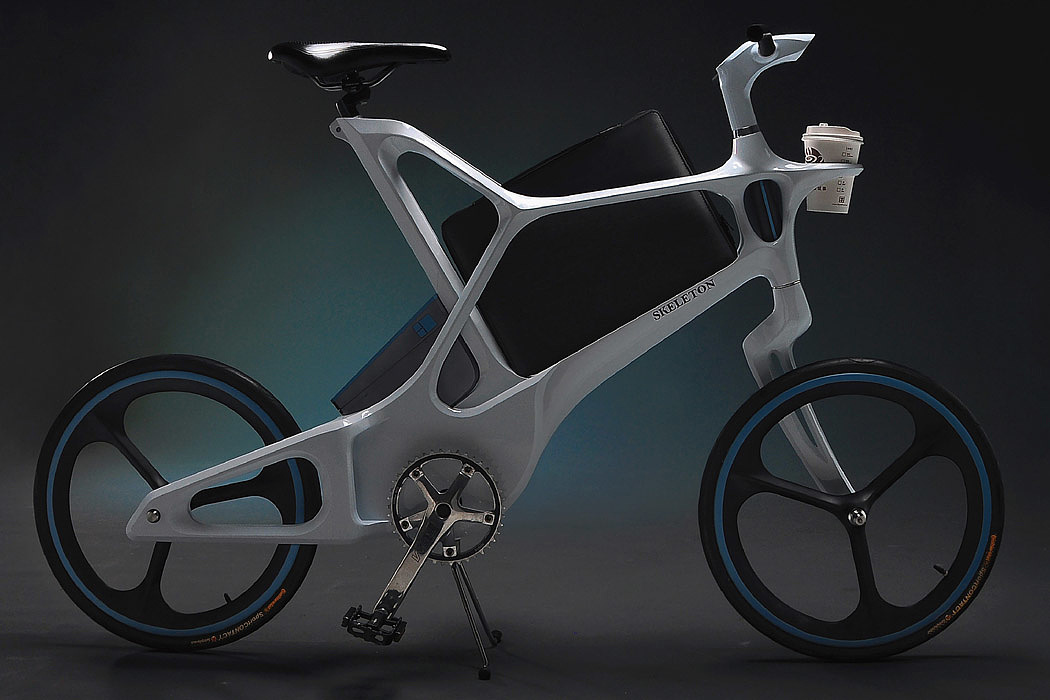 Bicycle，Electric vehicle，human skeleton，