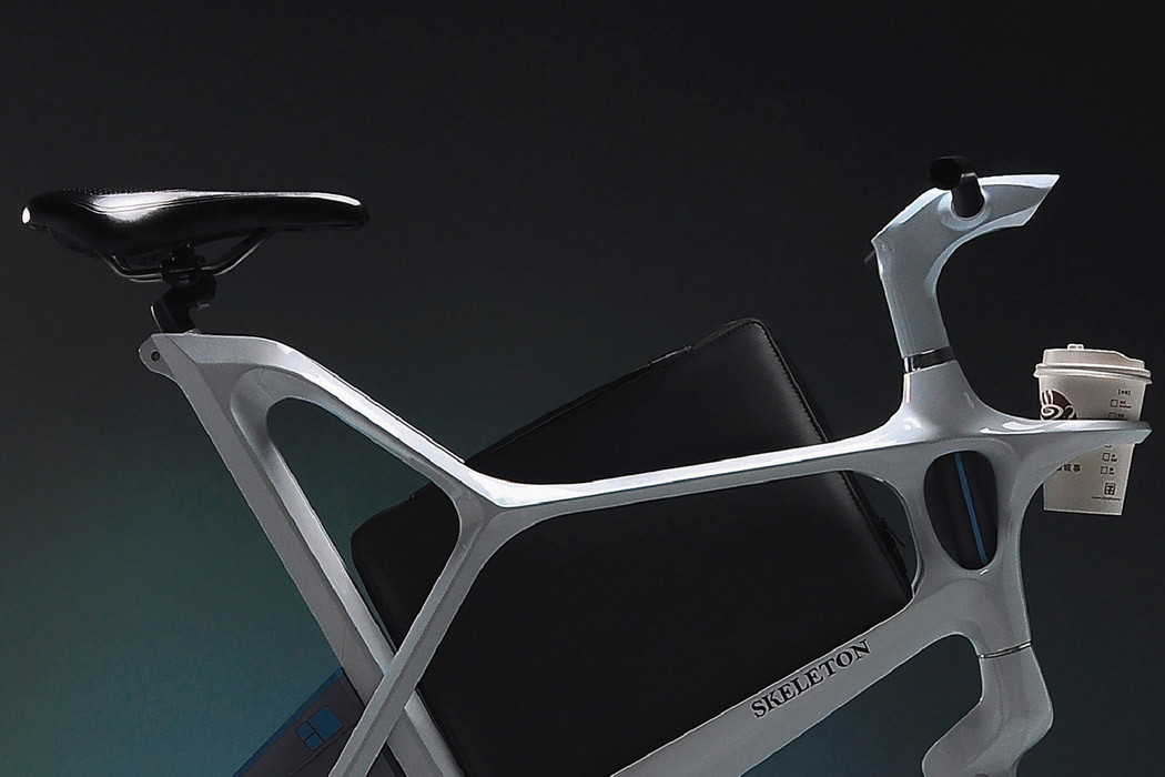 Bicycle，Electric vehicle，human skeleton，