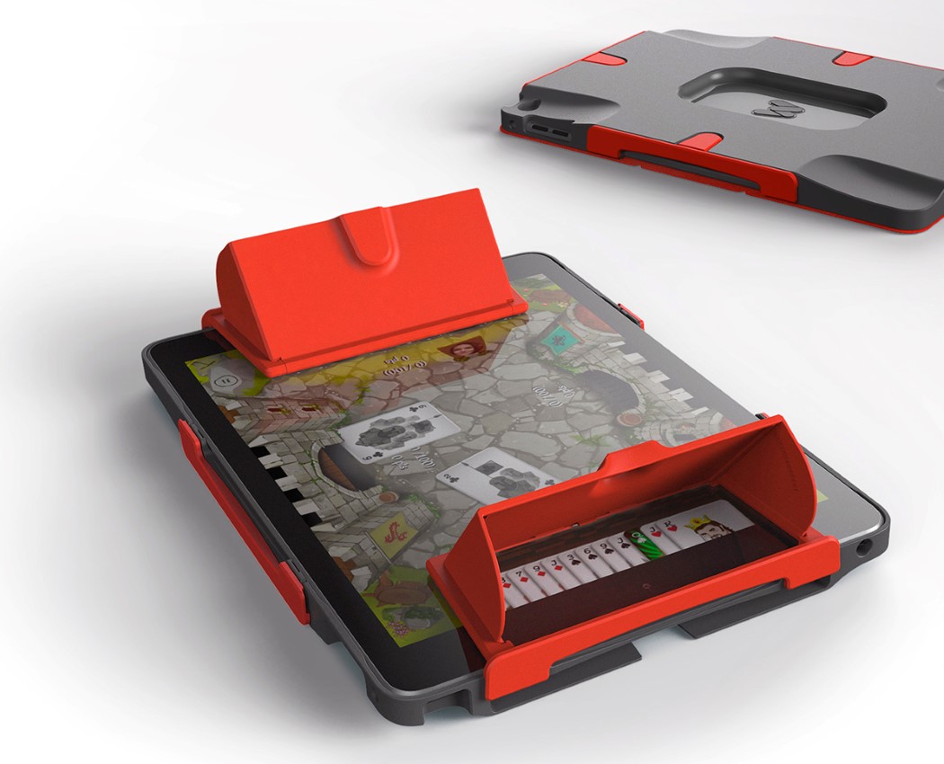 ipad，smart cover，poker，