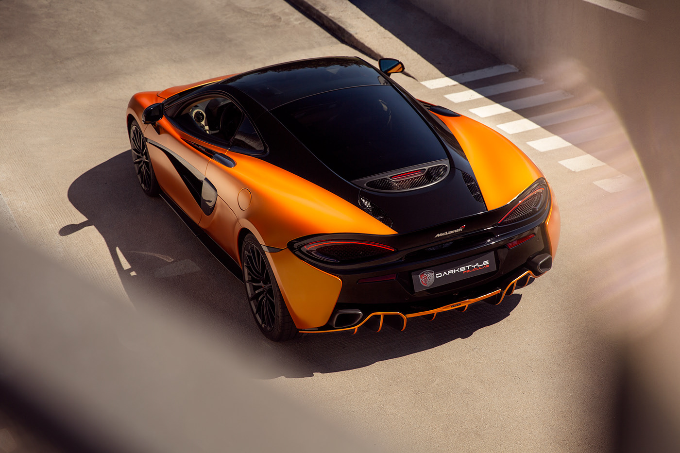 McLaren 570S，Sports car，3.8L twin turbocharging，Mclaren，