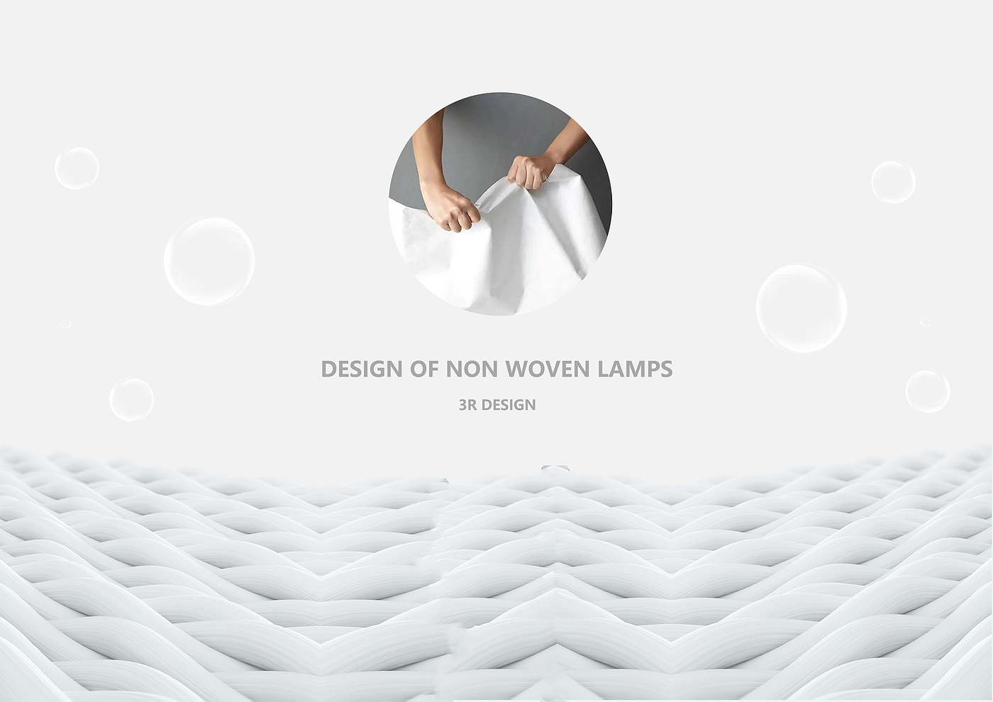lamp，Home Furnishing，biodegradable，Non woven fabric，