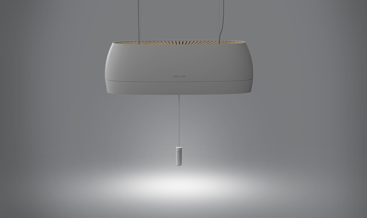 lamp，lonely，comfort，