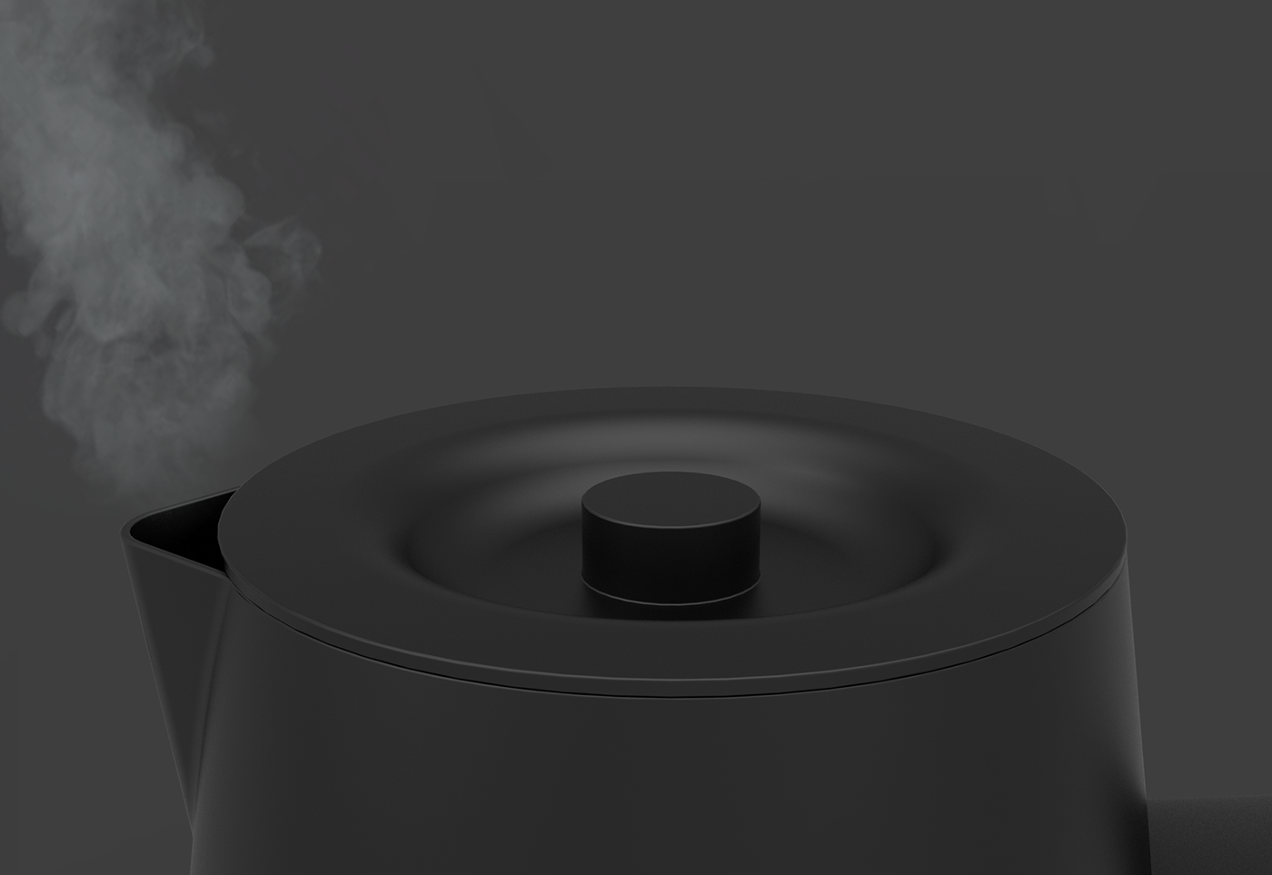 Minimalist，black，kettle，