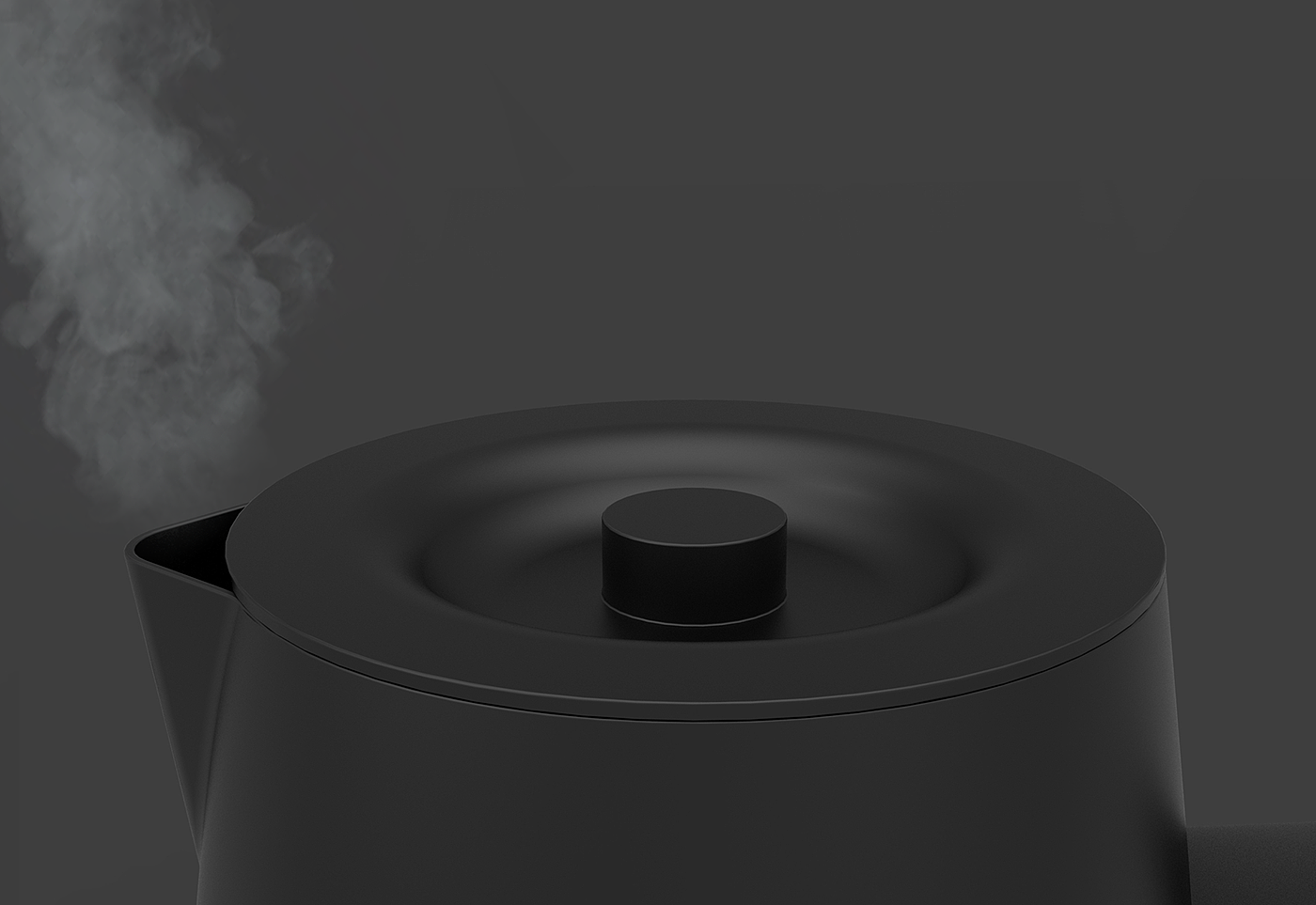 Minimalist，black，kettle，