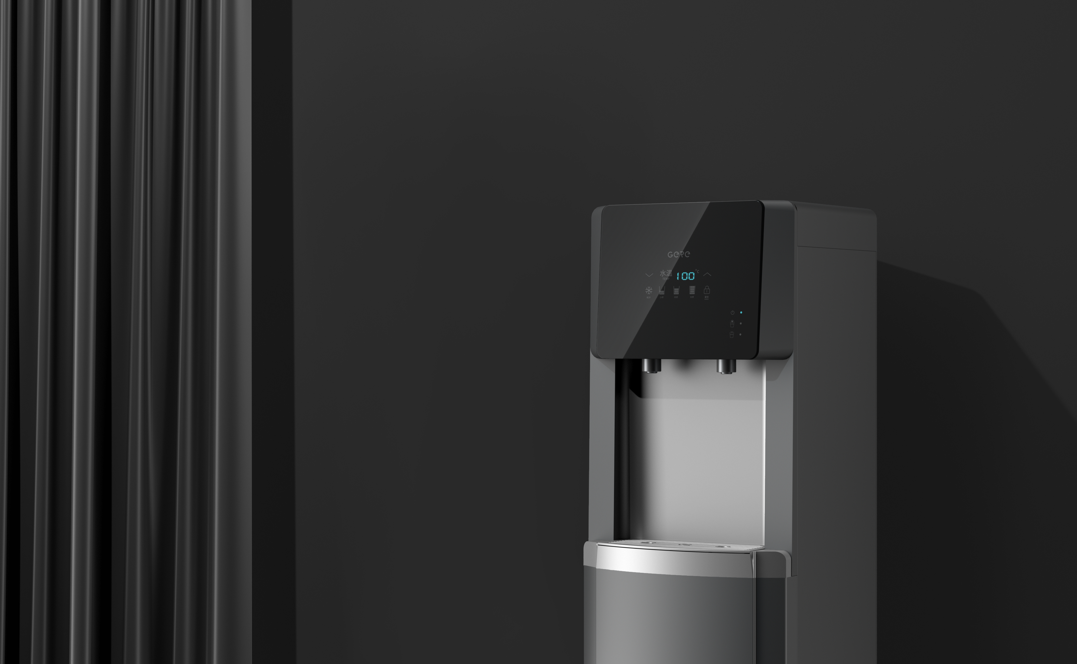 Grey design，Water dispenser，Household appliances，