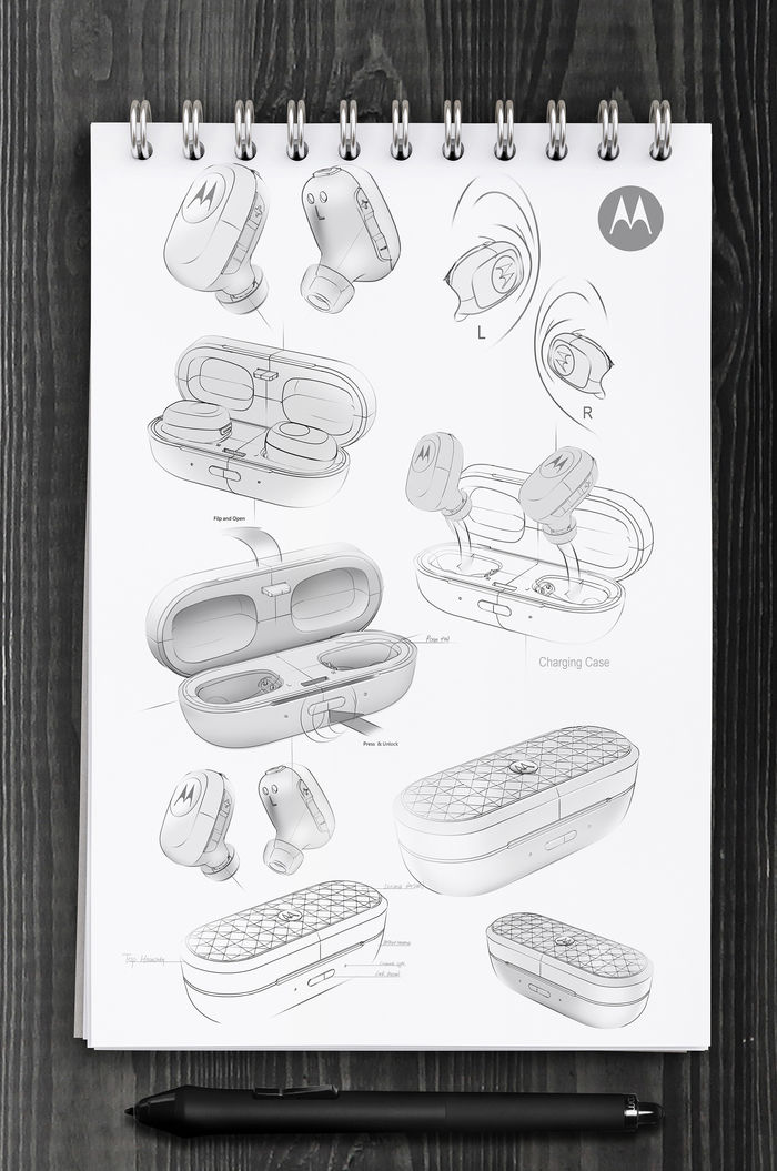 Motorola，In ear，headset，brand，