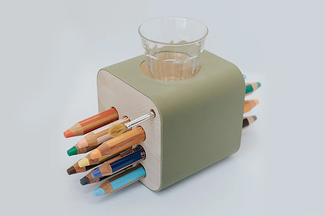 Creative Cube，Multifunctional pen holder，Stationery，Storage supplies，