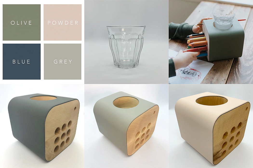 Creative Cube，Multifunctional pen holder，Stationery，Storage supplies，