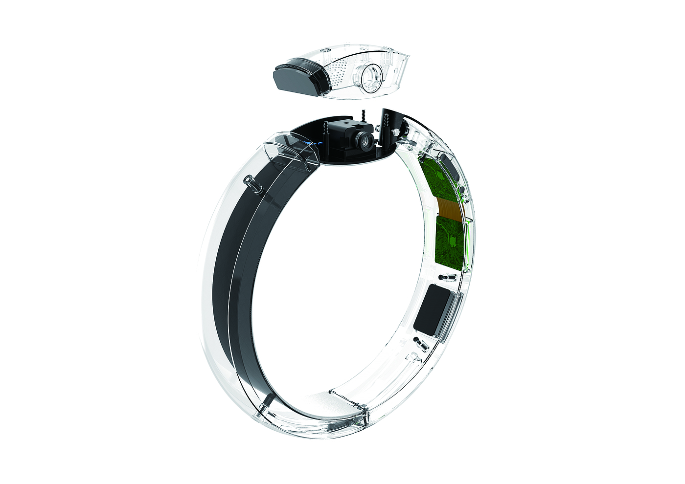 Deformable projector Bracelet，China "Wenqi Award"，gold prize，