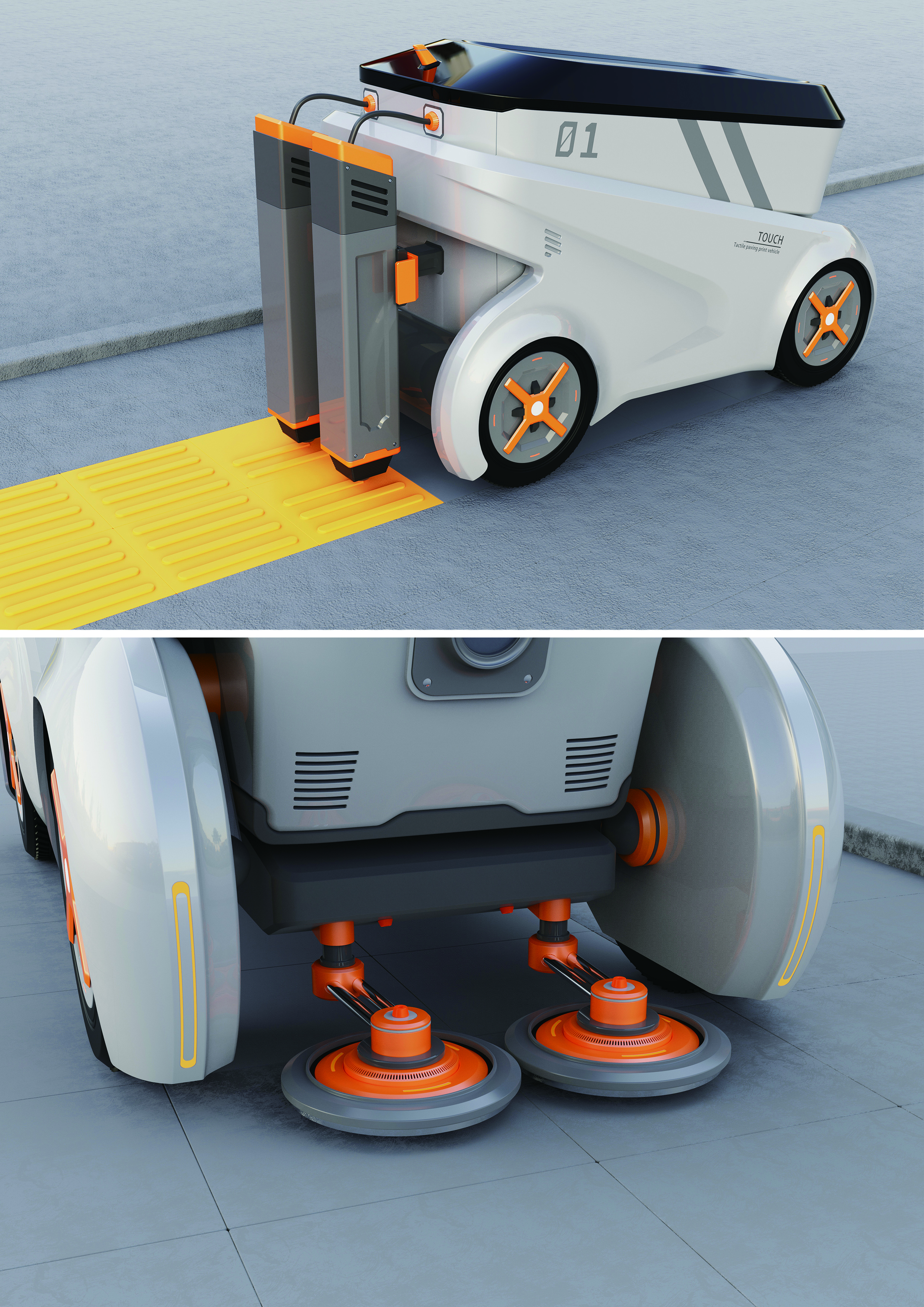 Road robot，Silver Award，China "Wenqi Award"，