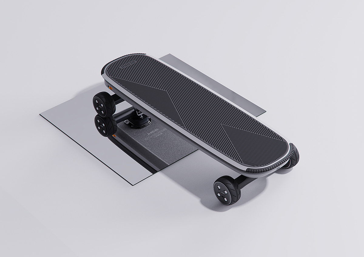 Electric skateboard，China "Wenqi Award"，Silver Award，