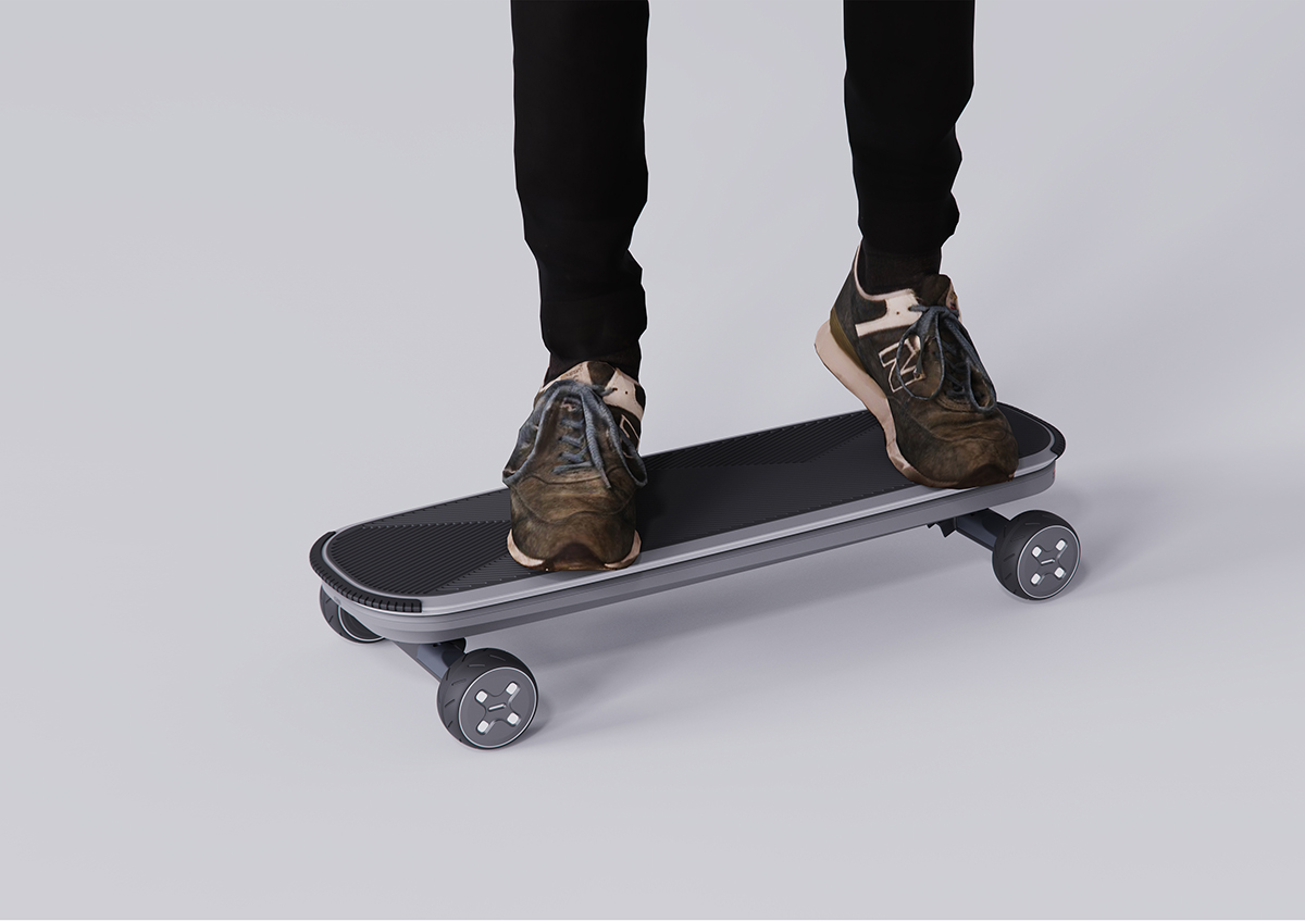 Electric skateboard，China "Wenqi Award"，Silver Award，