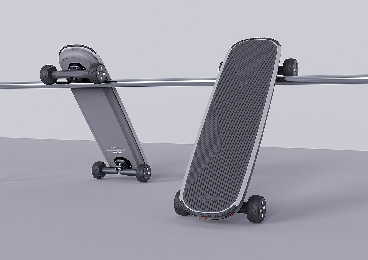 Electric skateboard，China "Wenqi Award"，Silver Award，