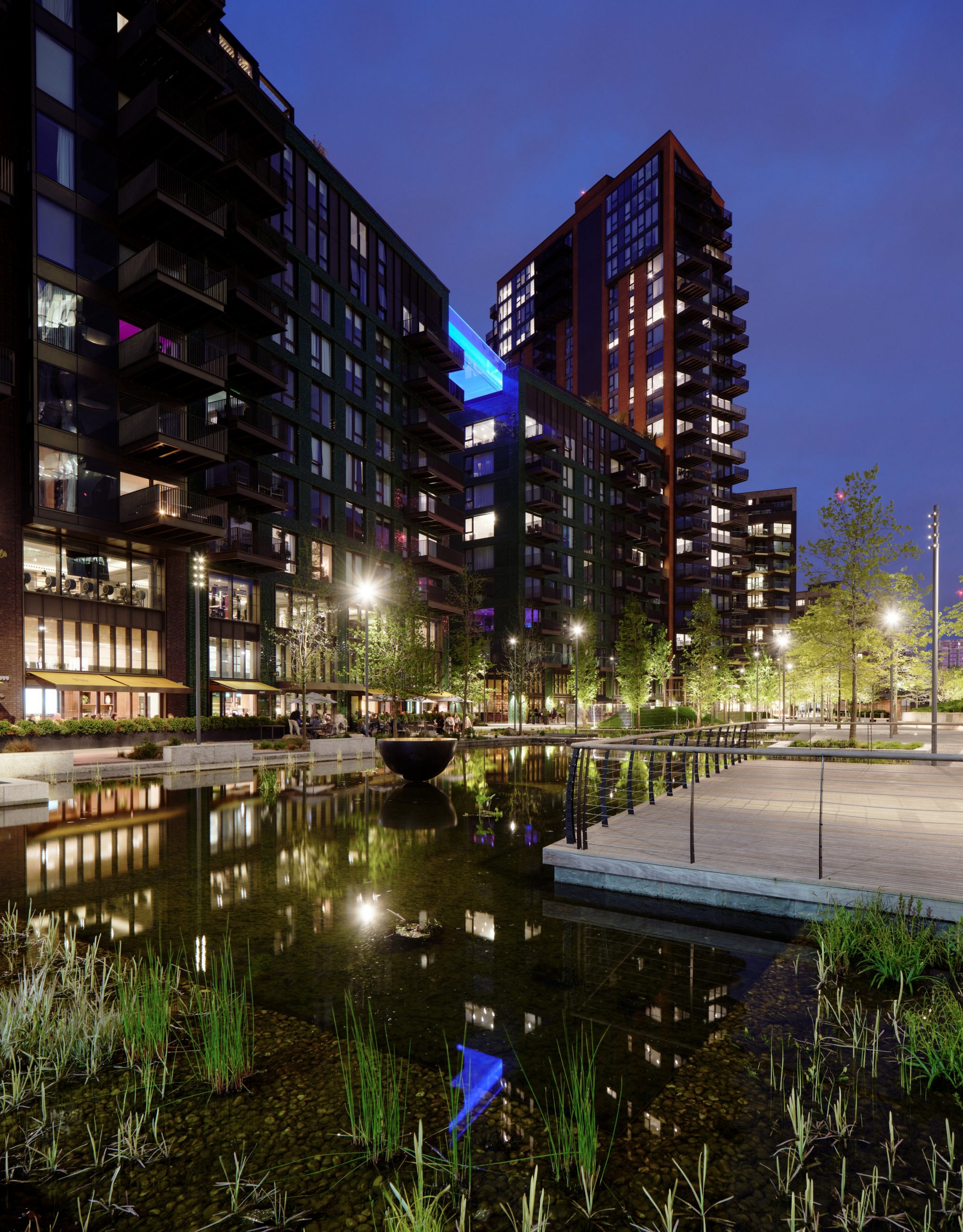 Hal，Game pool，Architecture，Sky Pool，