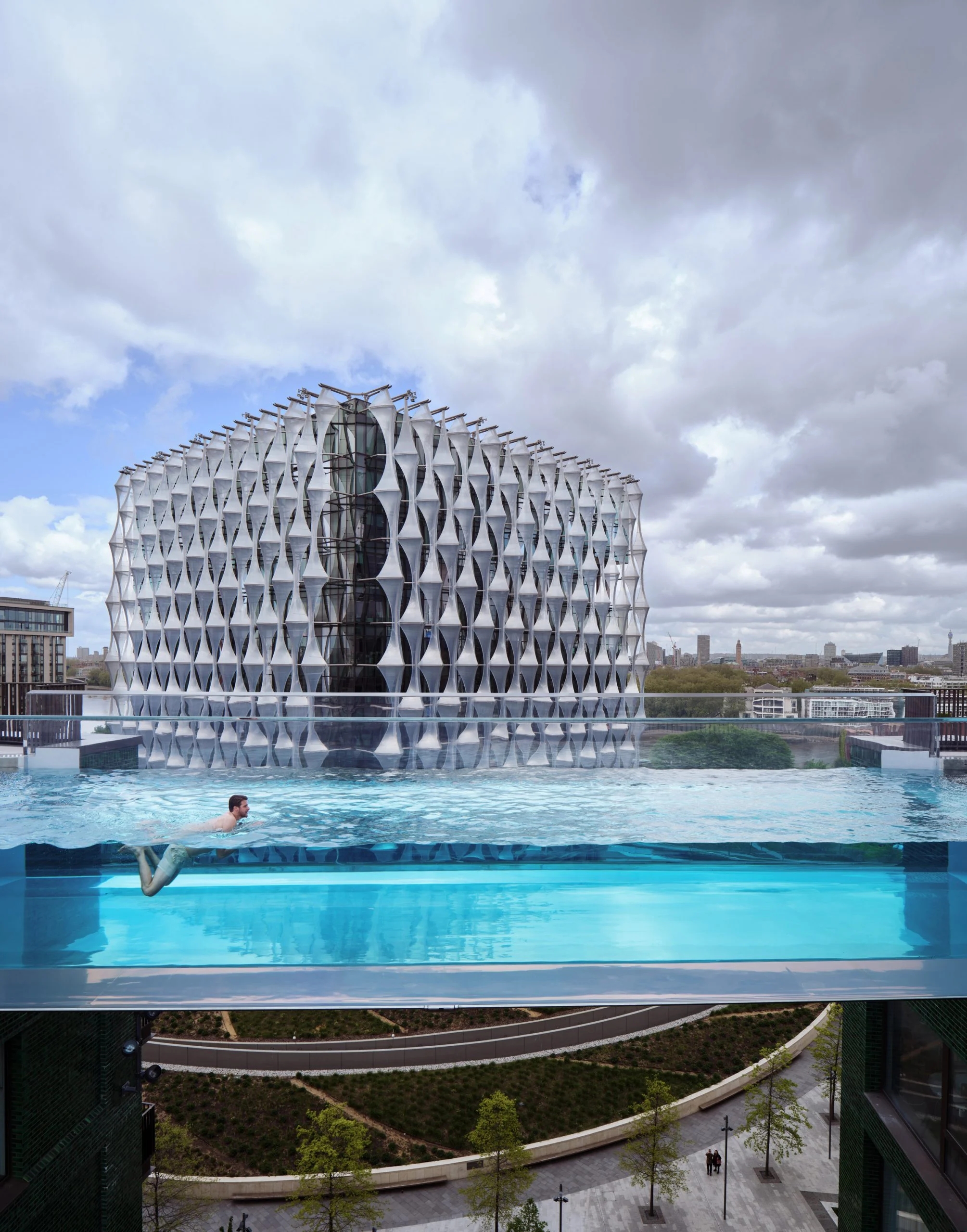 Hal，Game pool，Architecture，Sky Pool，