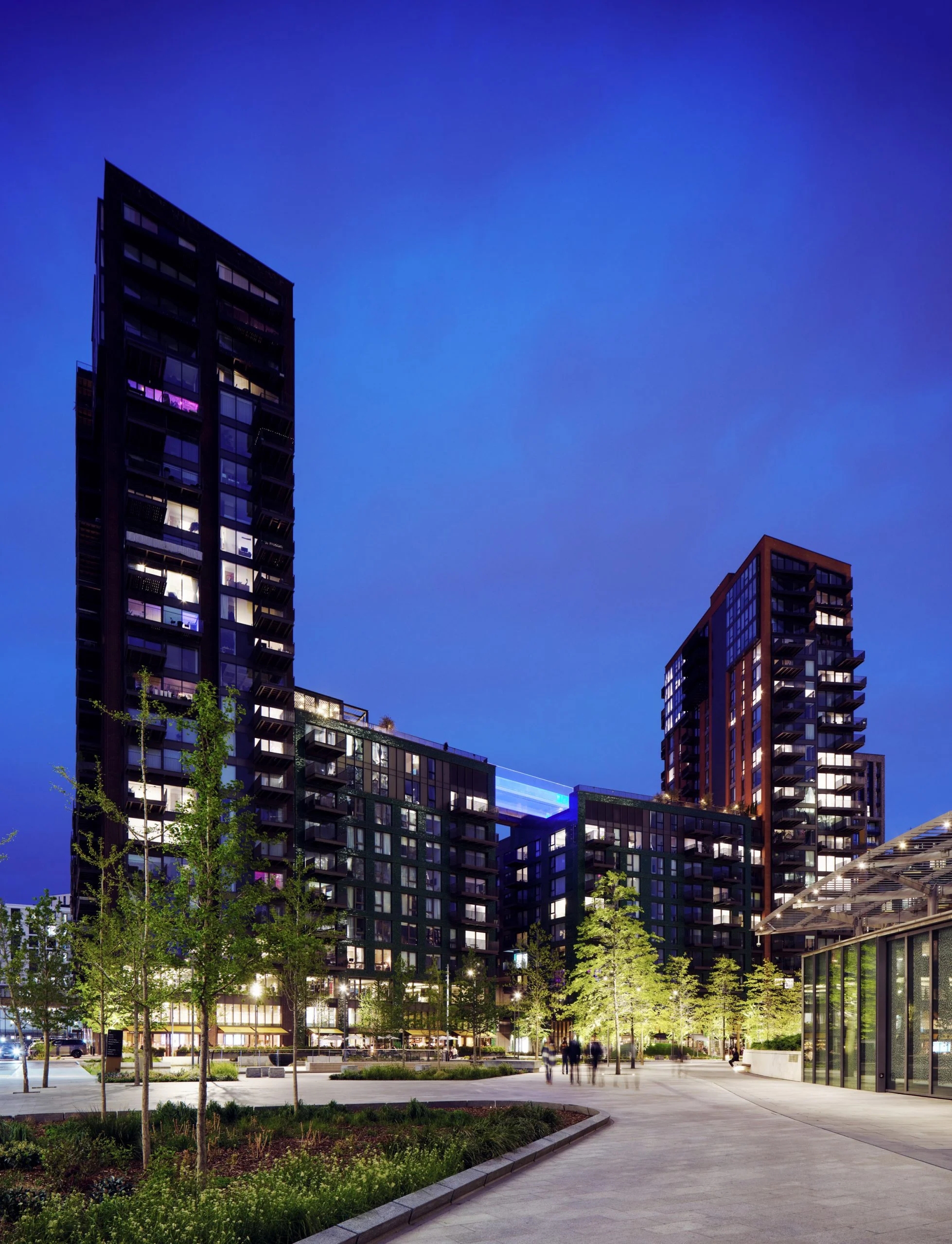 Hal，Game pool，Architecture，Sky Pool，