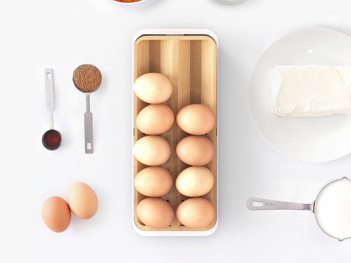 鸡蛋盒，概念设计，Egg Stocker，创意，