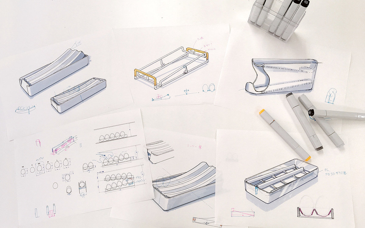 Egg box，conceptual design，Egg Stocker，originality，