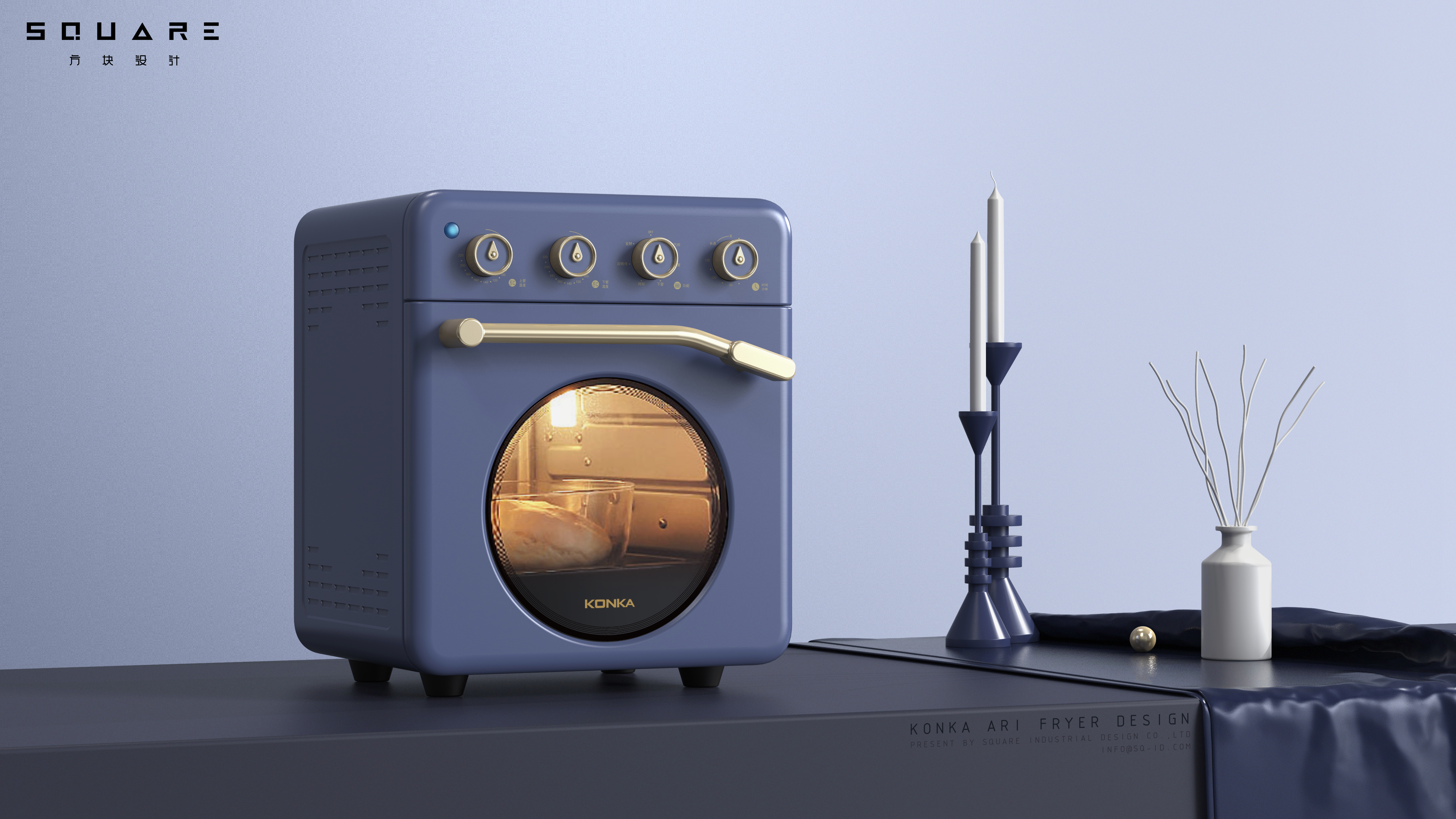 Block design，product design，Oven design，Retro，phonograph，