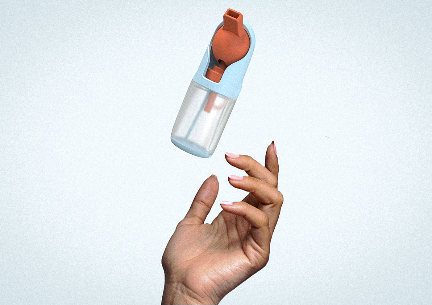 Portable liquid pump bottle，Winning award，China "Wenqi Award"，