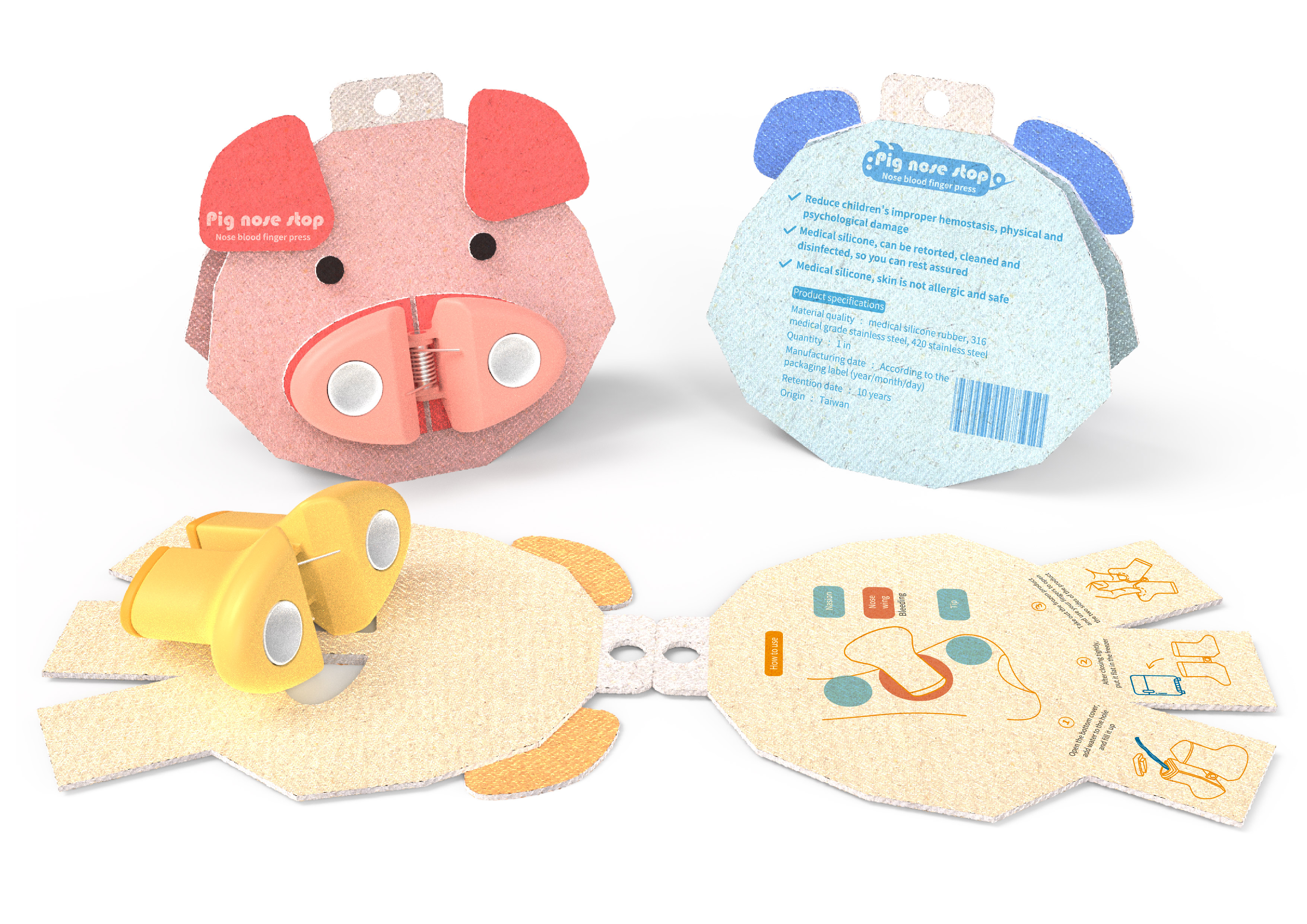 Nasal blood hemostatic clip，Winning award，China "Wenqi Award"，