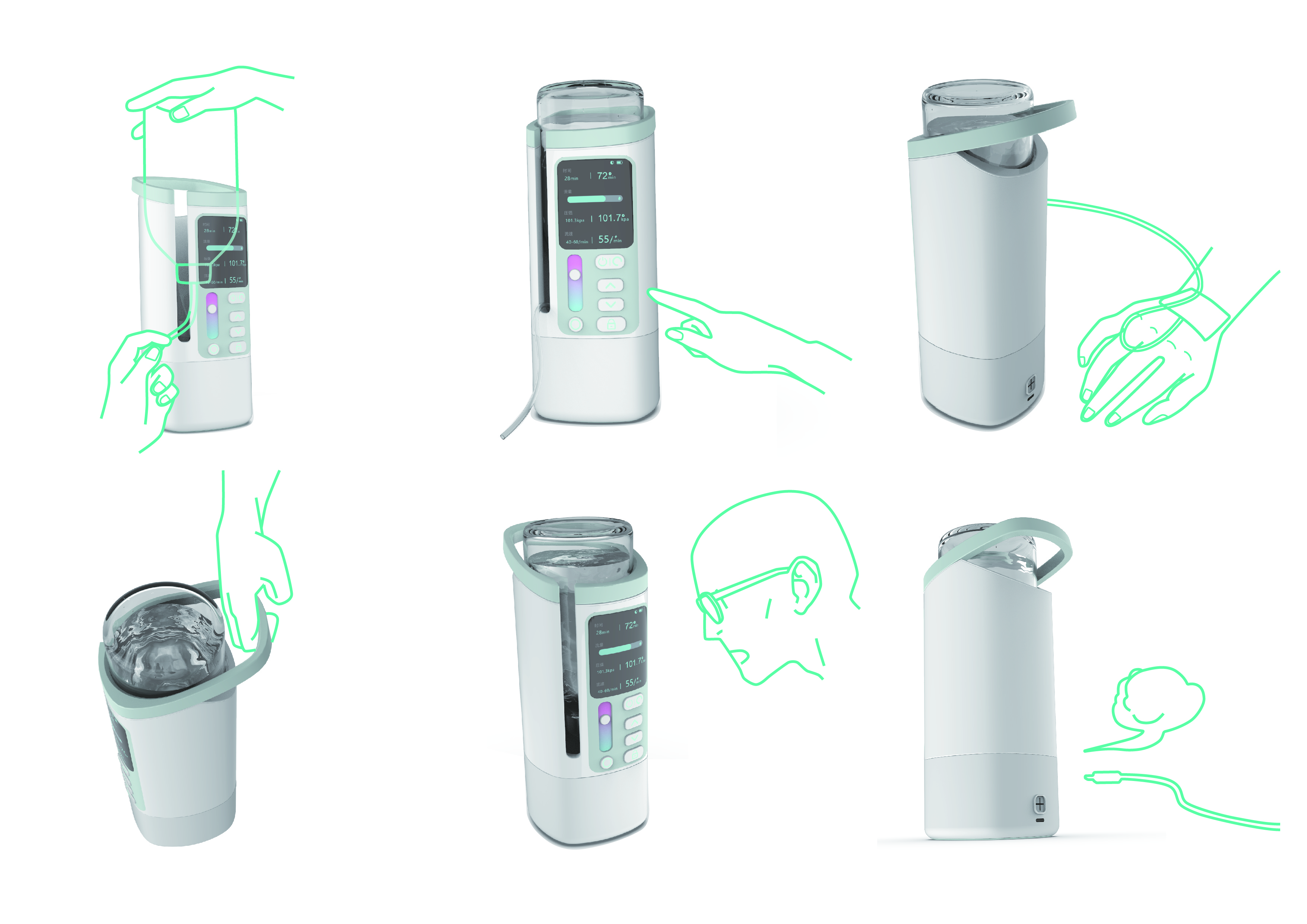 Silver Award，China "Wenqi Award"，Intelligent infusion set，