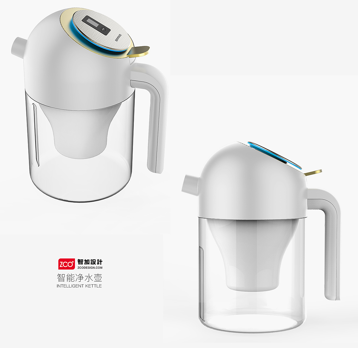 Intelligent water purifying kettle，