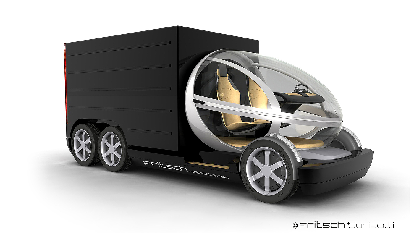 Automobile design，conceptual design，modular，truck，Business Purpose Vehicle，customized，