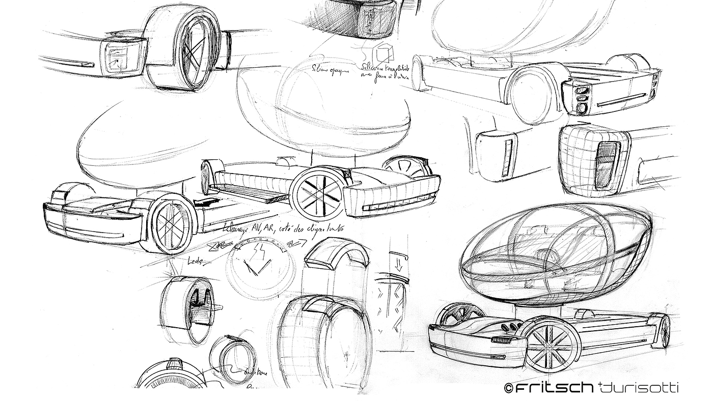 Automobile design，conceptual design，modular，truck，Business Purpose Vehicle，customized，