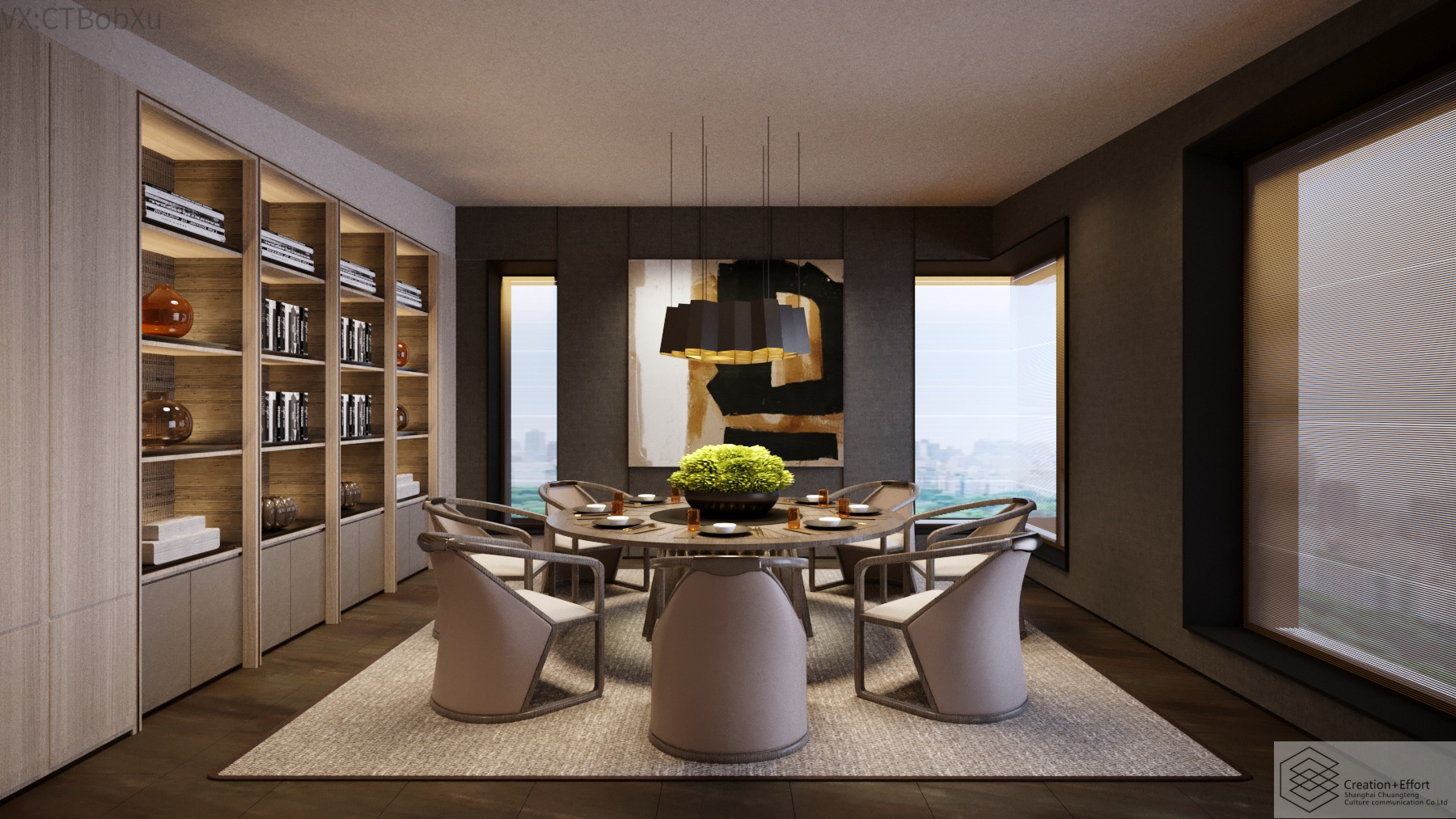 Building interior, renderings, home, restaurants,，