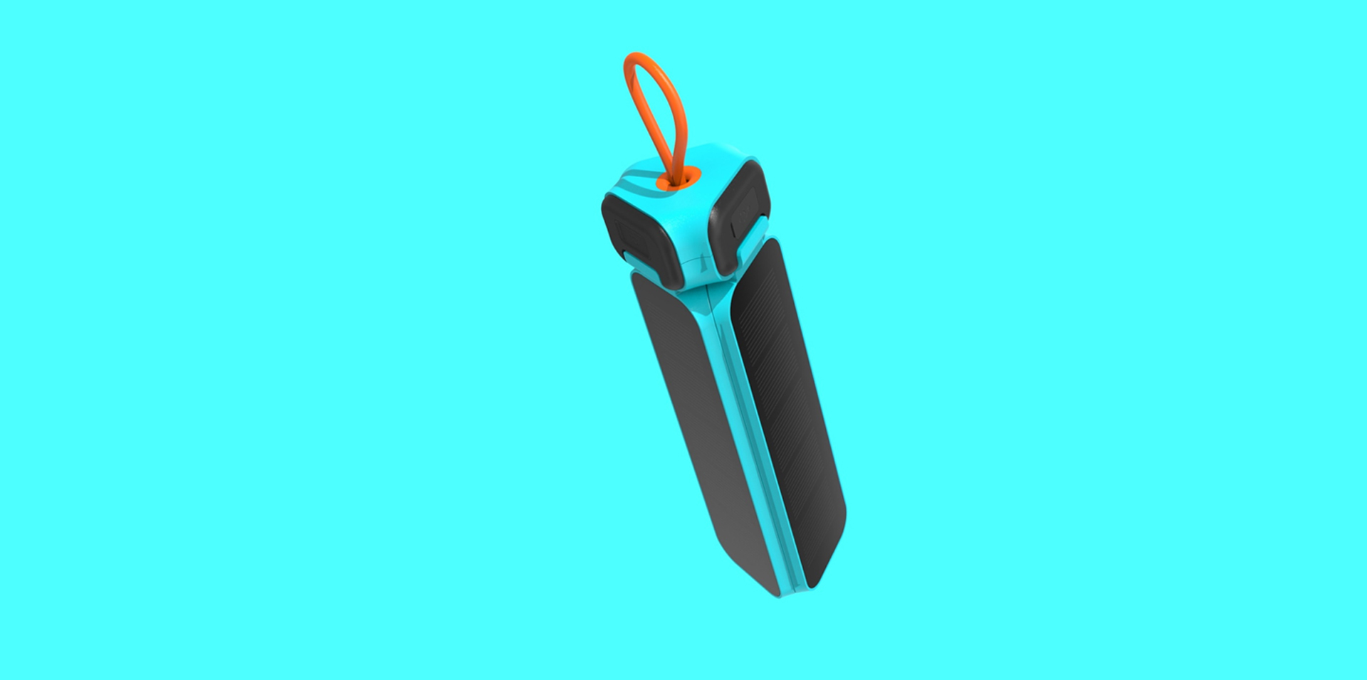 Outdoor solar charging lamp，