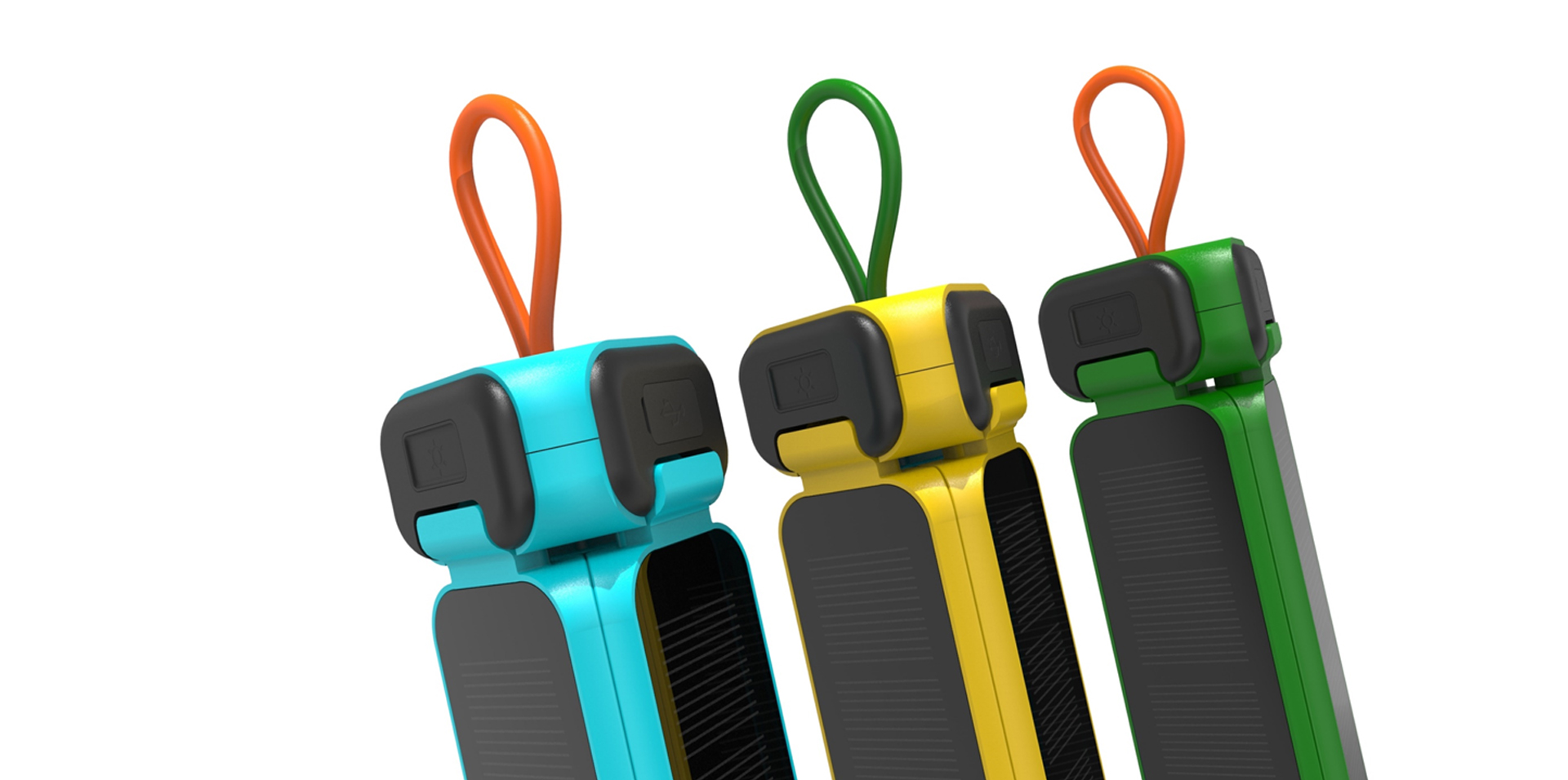 Outdoor solar charging lamp，