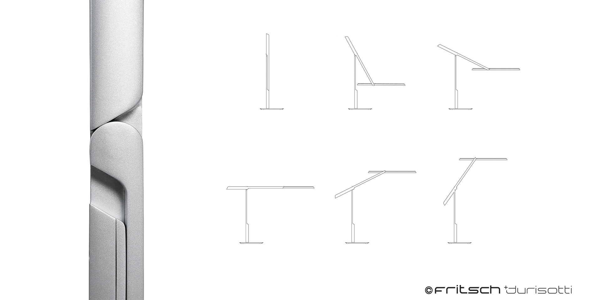 Desk lamp，Home appliance design，originality，fold，