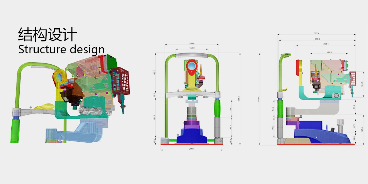 medical apparatus and instruments，Optometer，Medical products，Appearance design，
