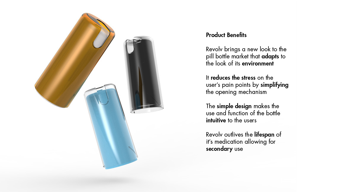 Medicine bottle，Restricted movement，concept，Revolver，