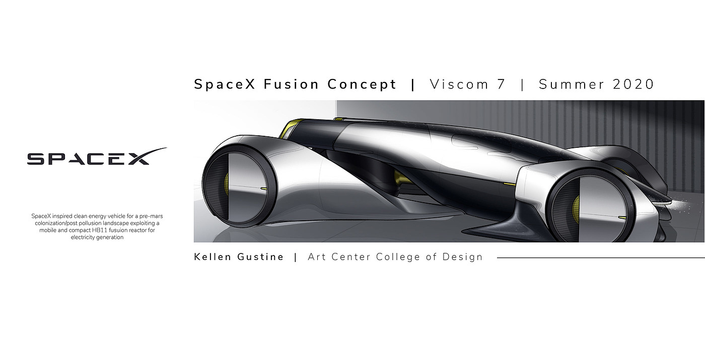 交通工具，跑车，汽车，SPACEX FUSION，