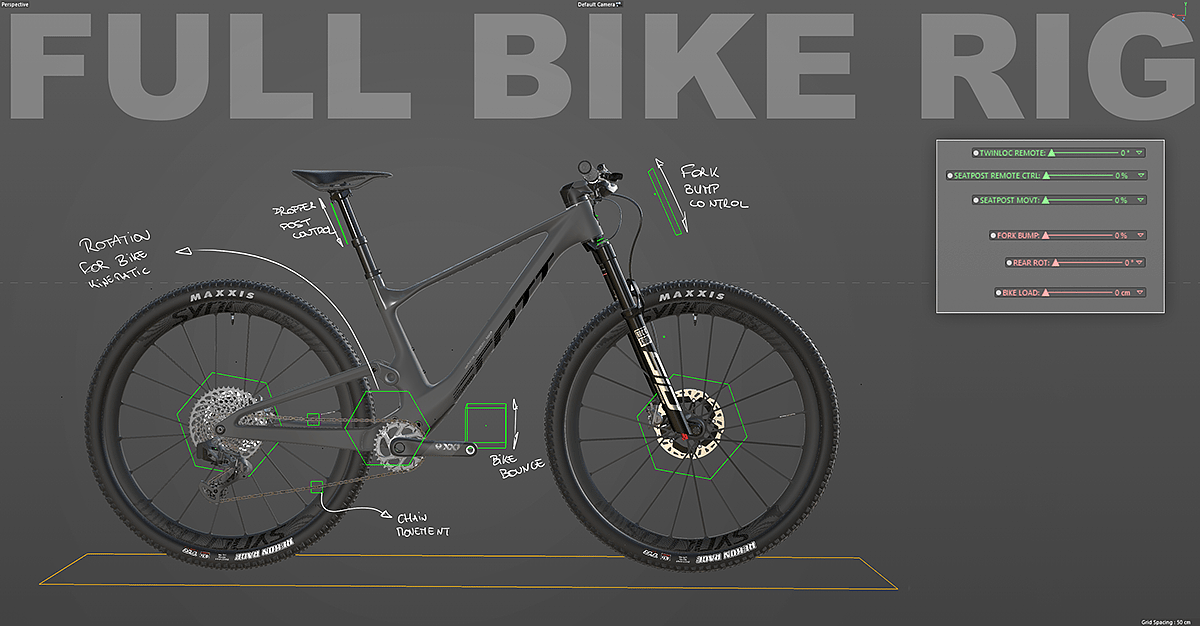 自行车，交通工具，SCOTT SPARK，工业设计，