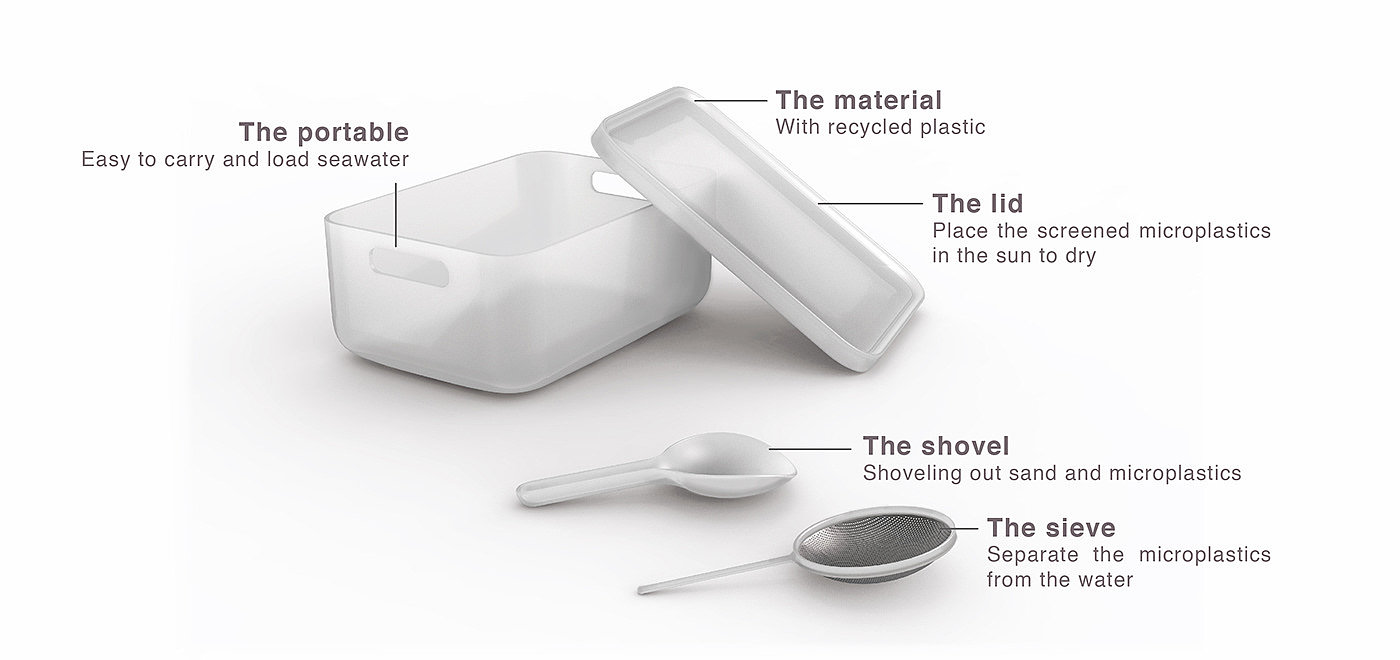 vase，environment protection，Plastic，Plastic particles，
