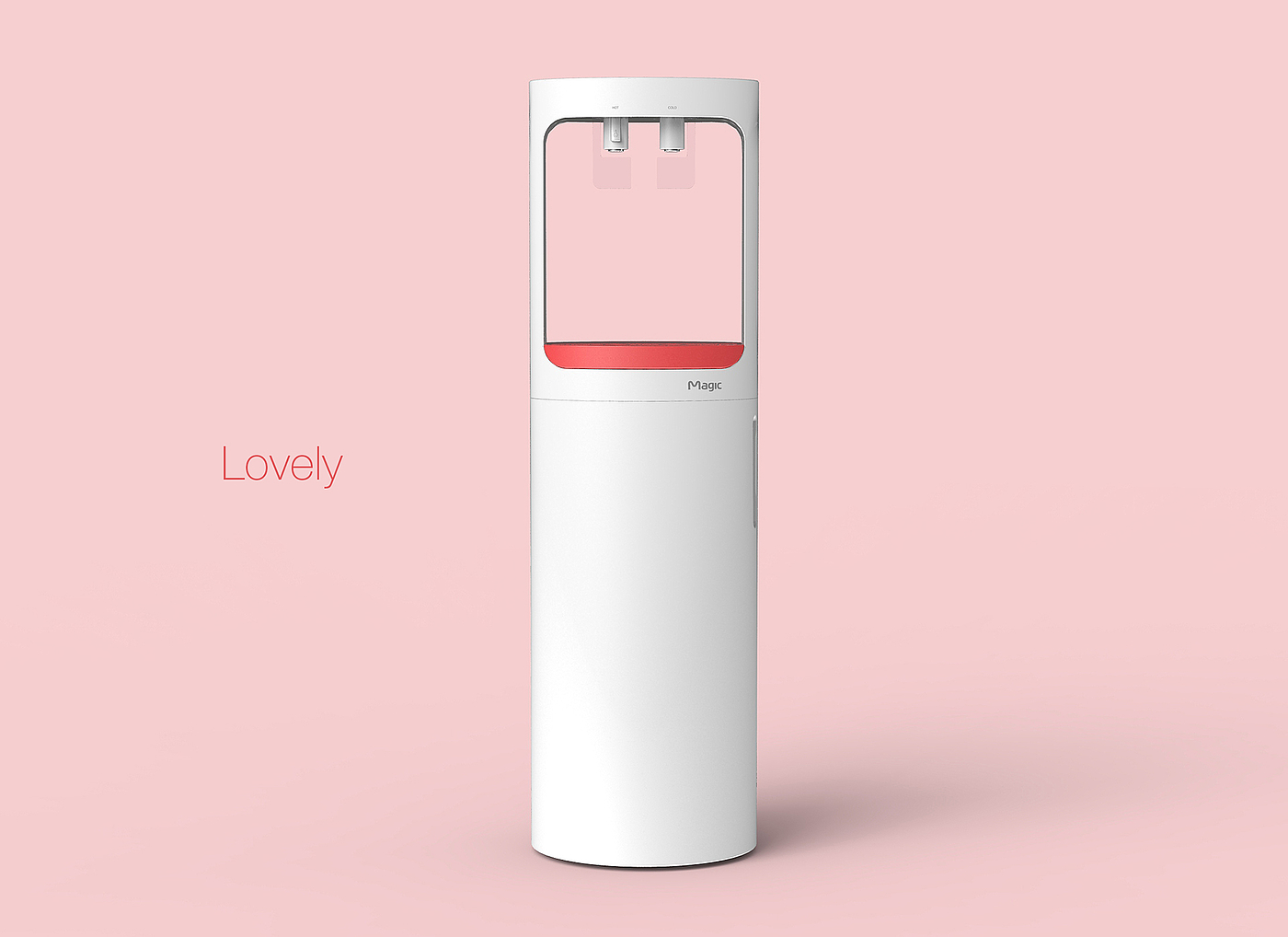 Convenient water change，Barreled water，Water dispenser，conceptual design，