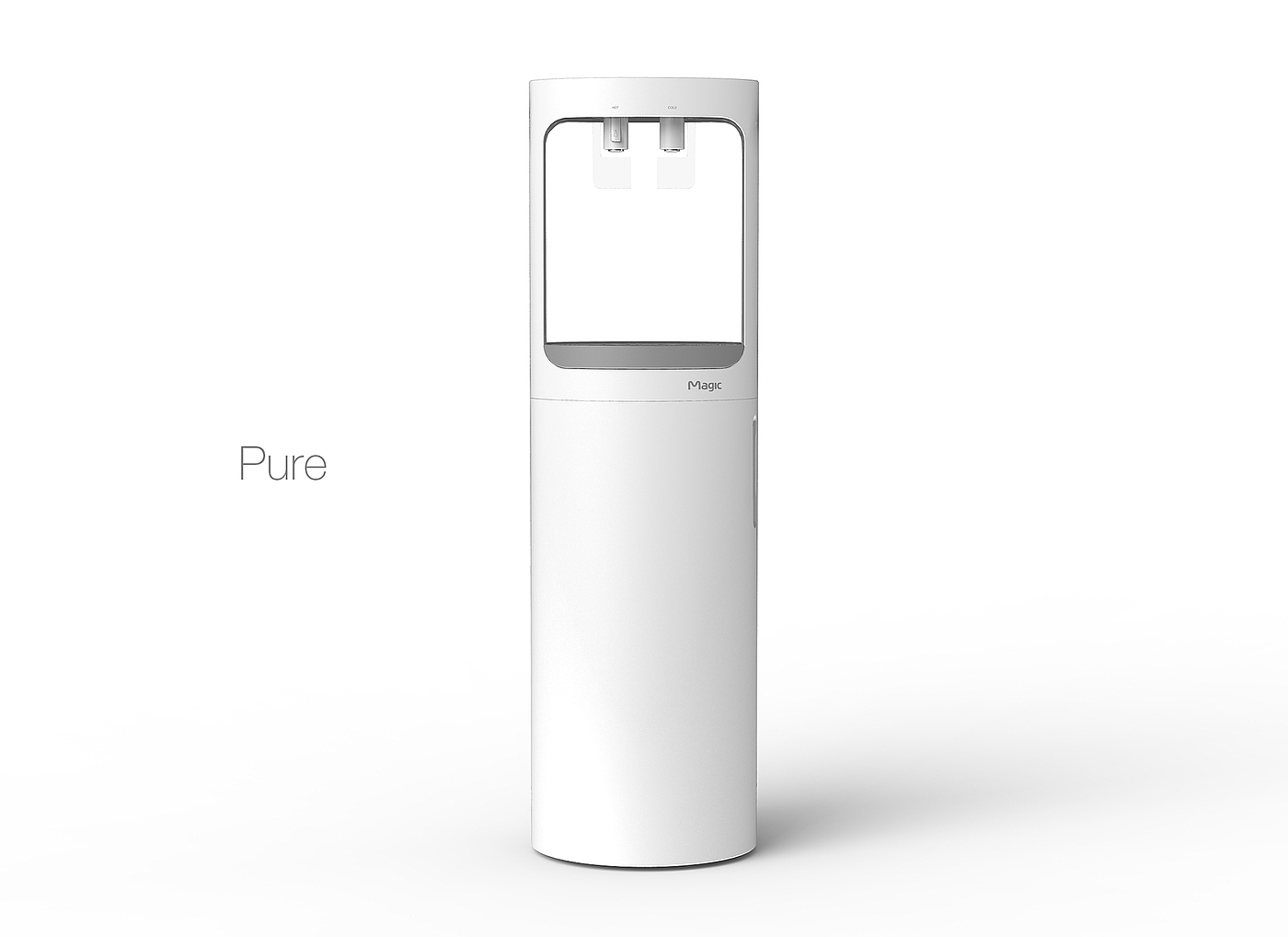 Convenient water change，Barreled water，Water dispenser，conceptual design，