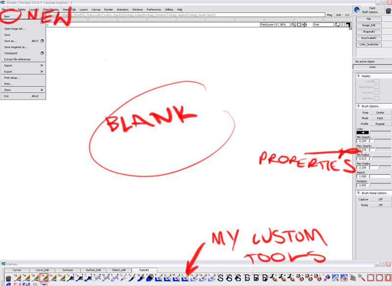 Hand drawn tutorial，Alias，Electric razor，Drawing process，